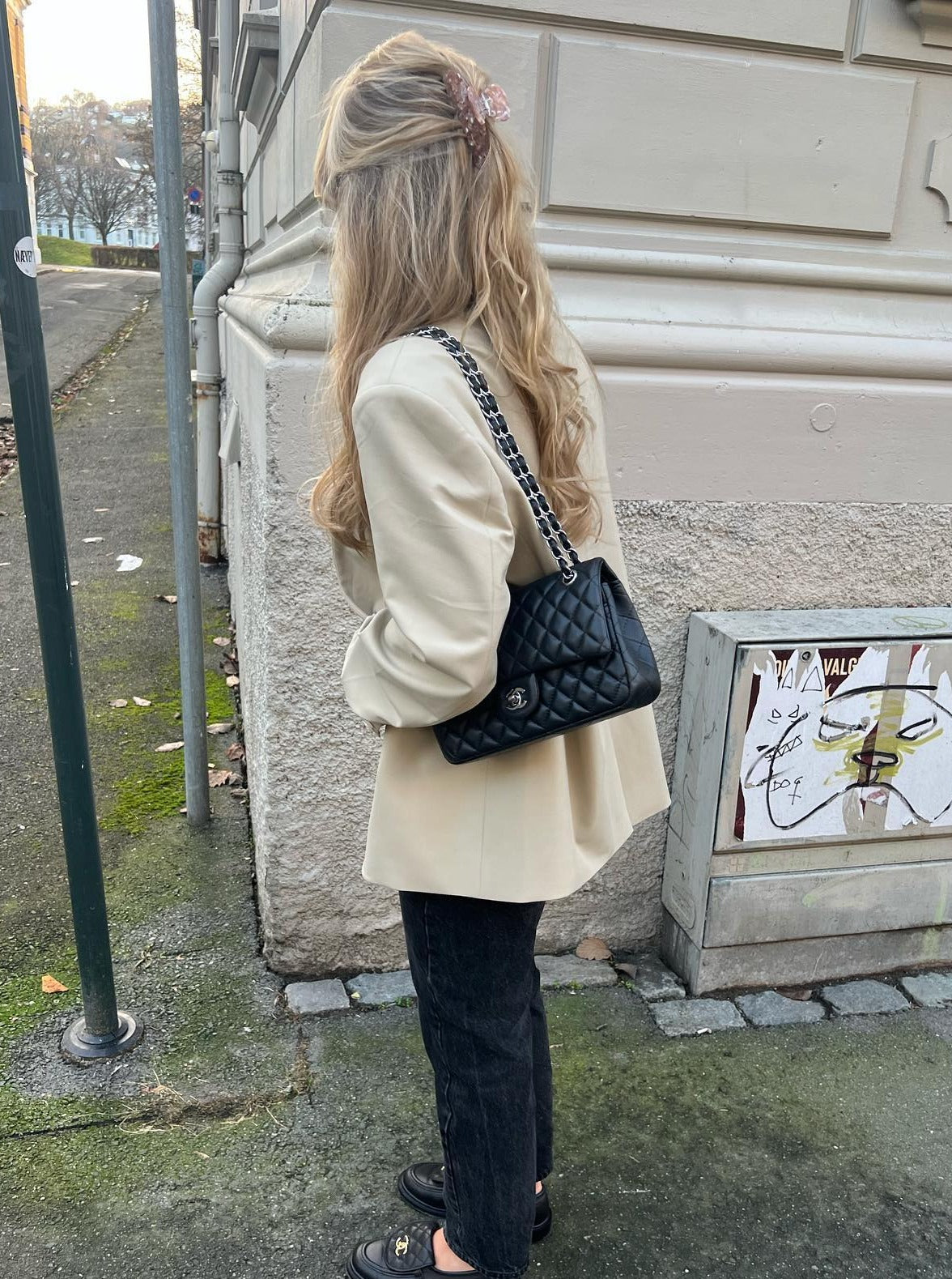 Karamell Big Hårklype Brun