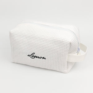 Lemon Toalettmappe Hvit