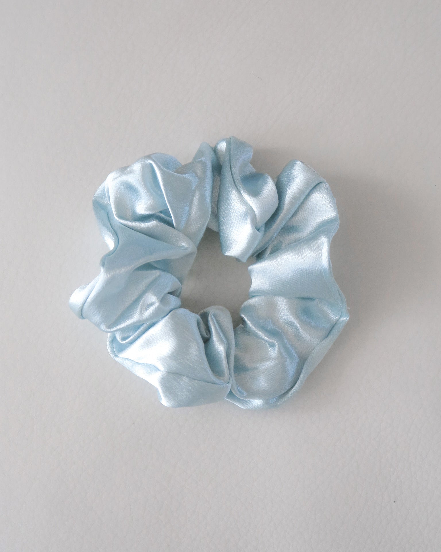 Silke Scrunchie Turkis Blå