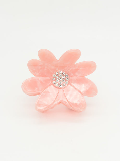 Blomst Daisy Hårklype Rosa