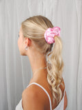Satin Scrunchie Rosa