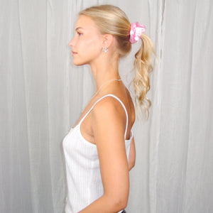 Satin Scrunchie Rosa