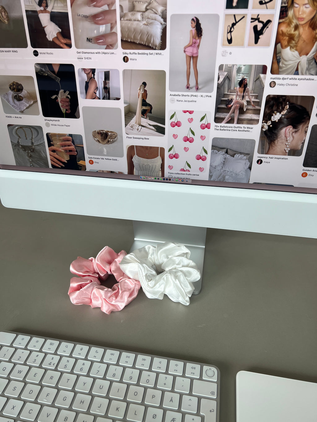 Silke Scrunchie Rosa