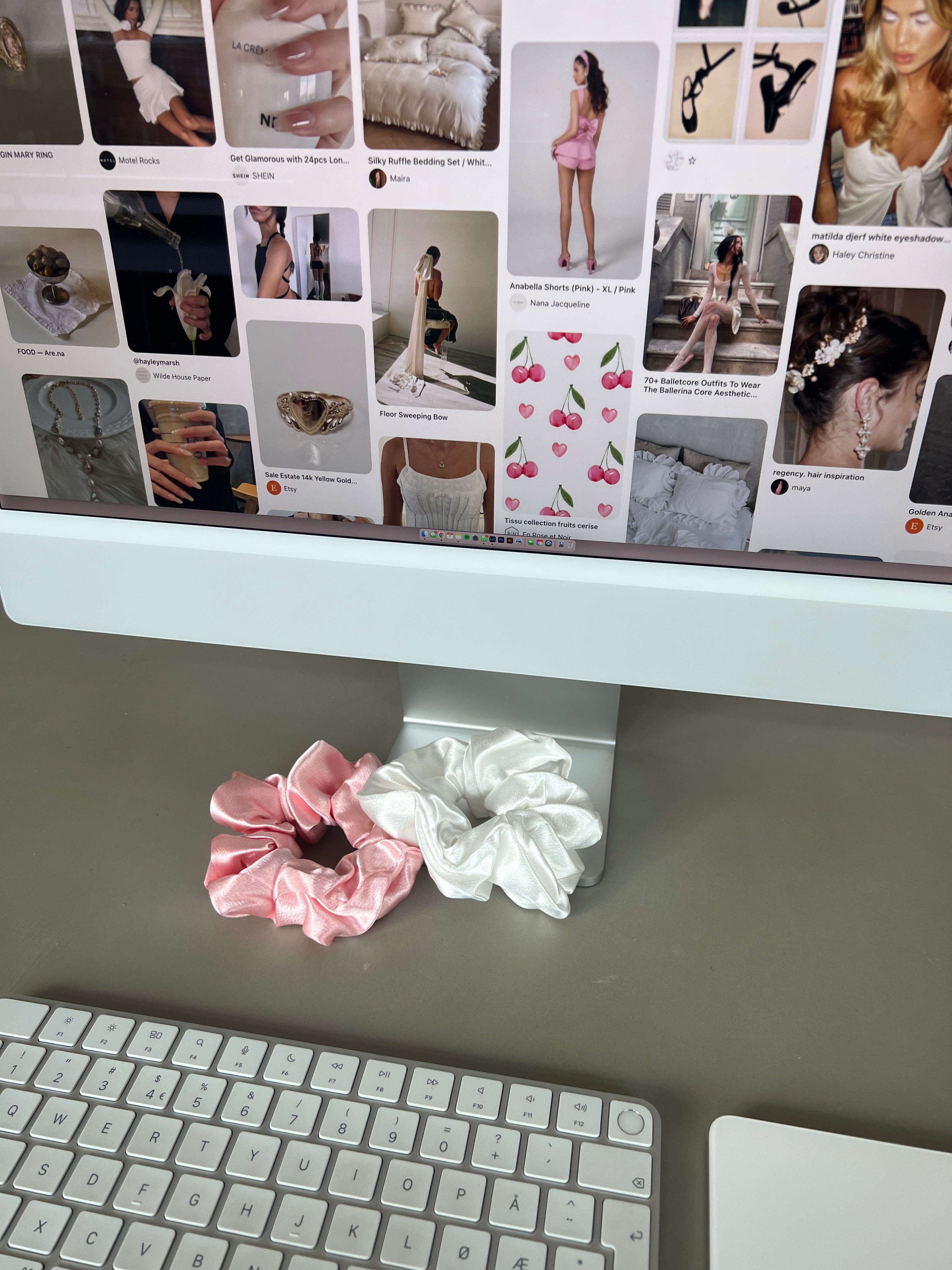 Silke Scrunchie Rosa