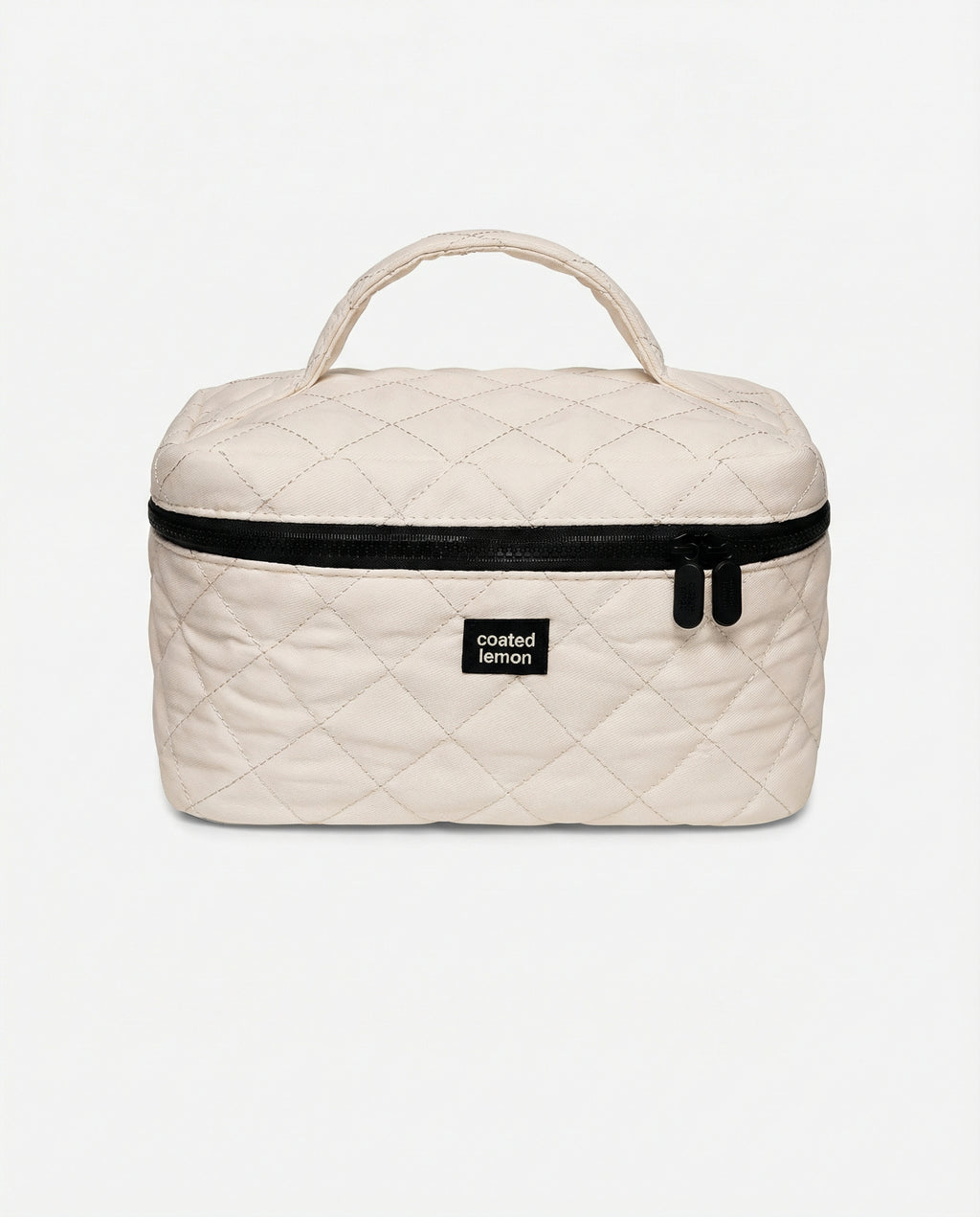 Beige Toalettmappe XL