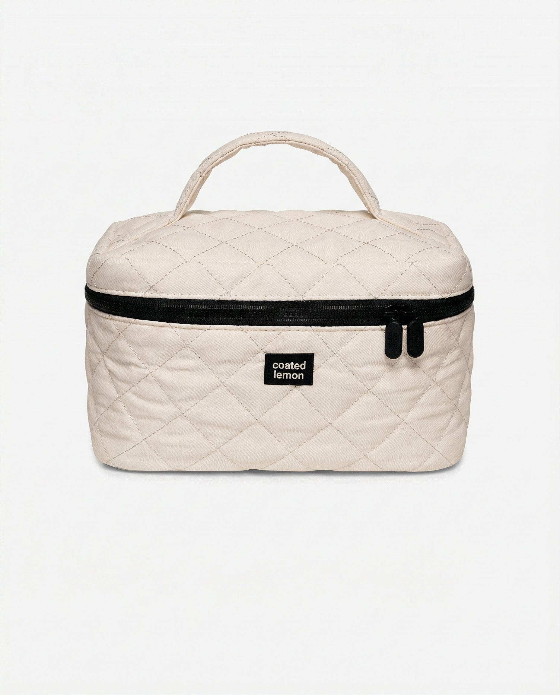 Beige Toalettmappe XL